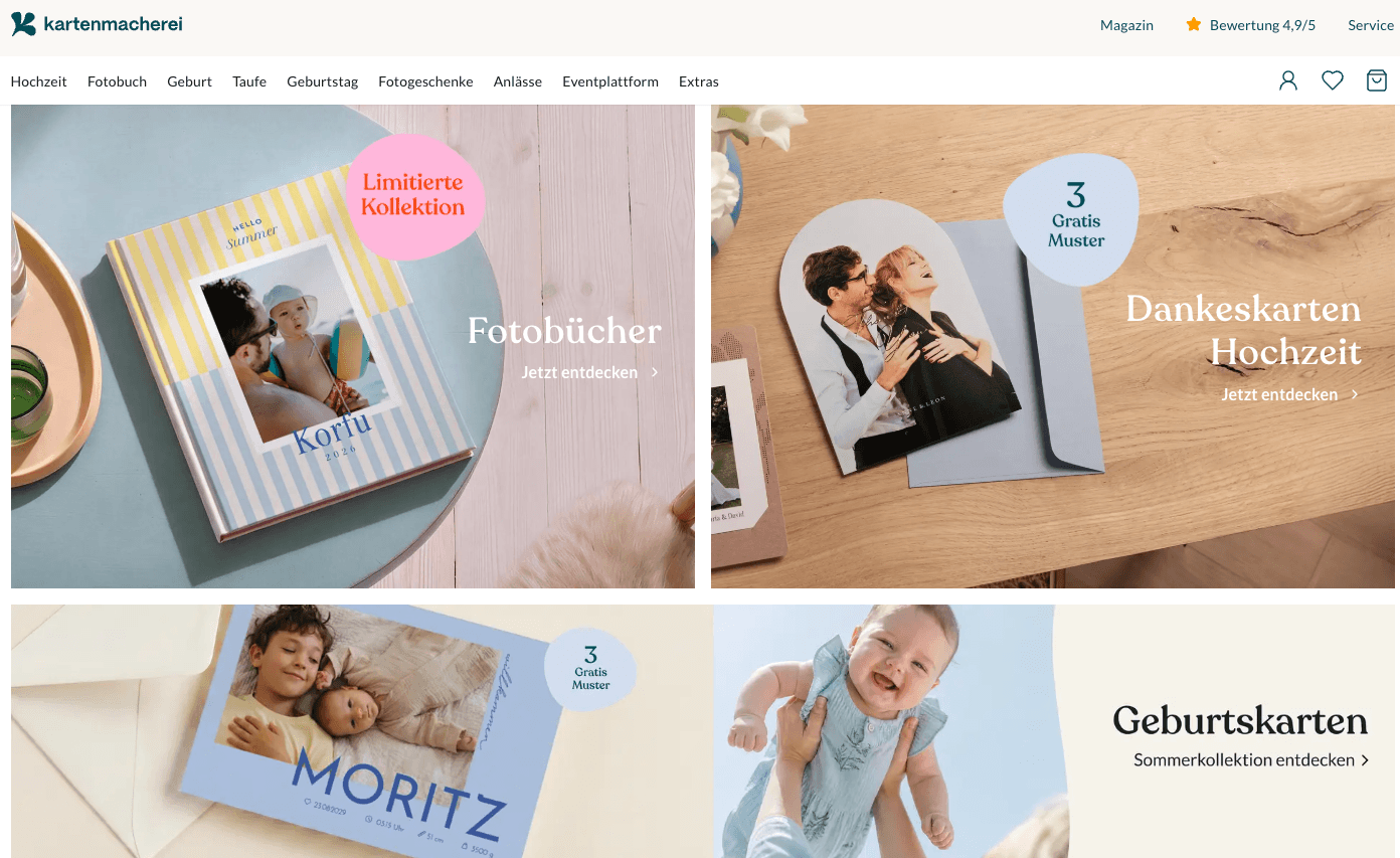 Kartenmacherei storefront